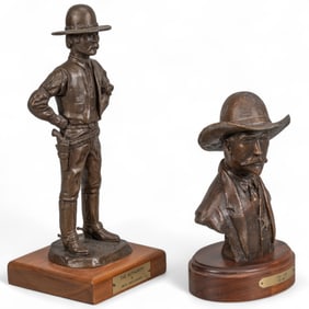 (2) Sheriff Bronzes