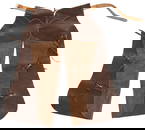 Pair of Brown Leather Cowboy Chaps