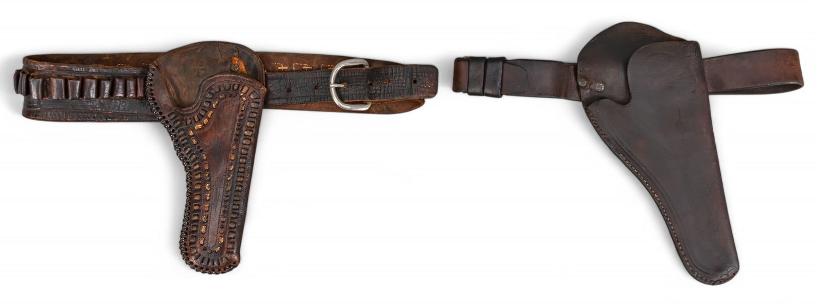 Two Leather Holsters with Belts (1 of 10)