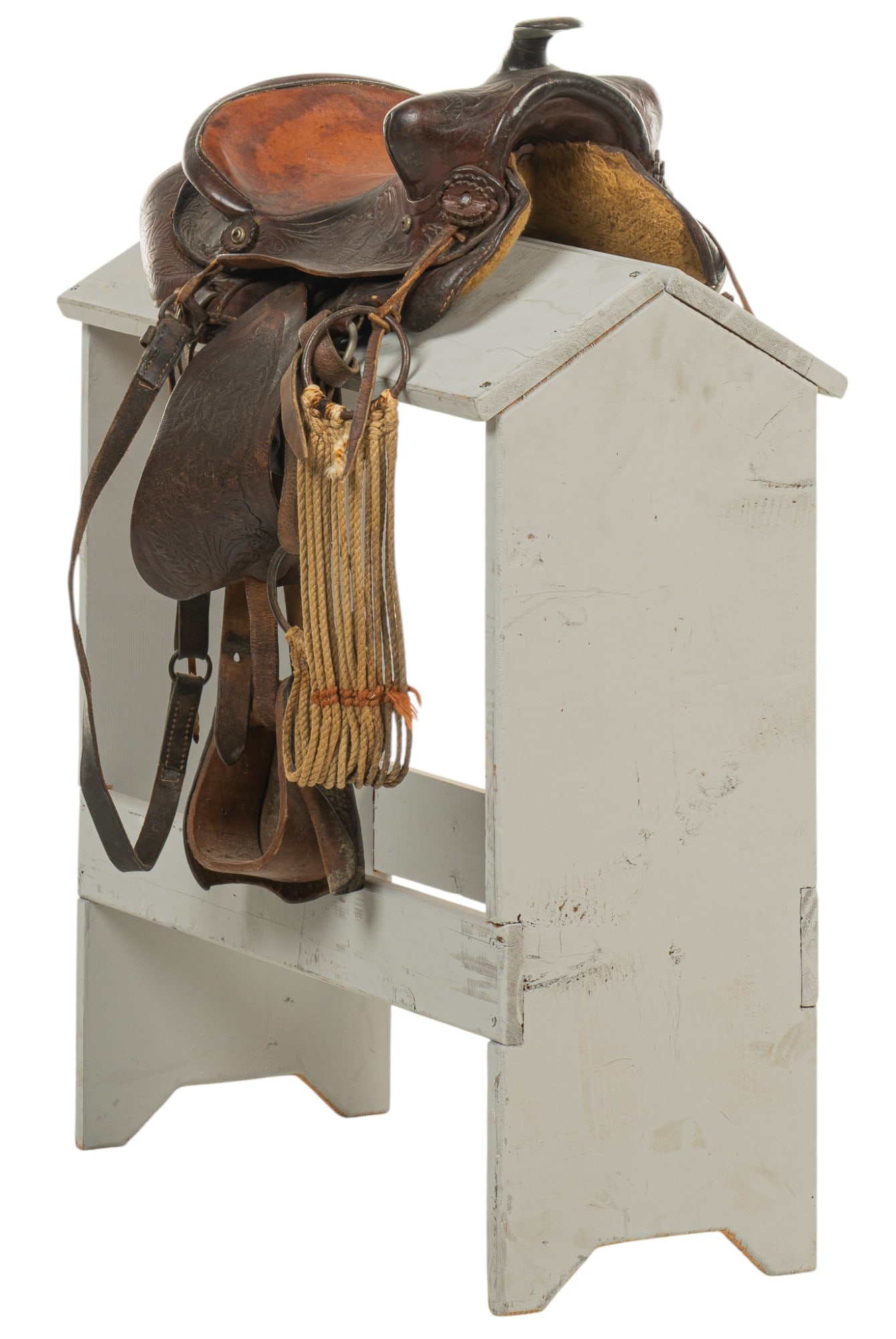Youth Leather Saddle (1 of 7)