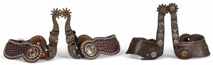 (2) Pairs of Cowboy Spurs