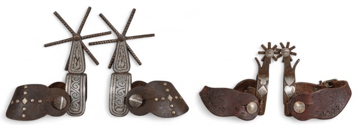 (2) Pairs of Cowboy Spurs