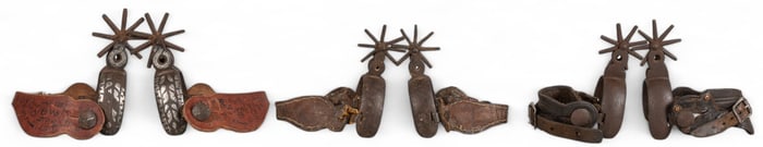 (3) Pairs of Mexican Spurs