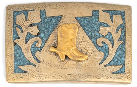Sterling Silver Belt Buckle