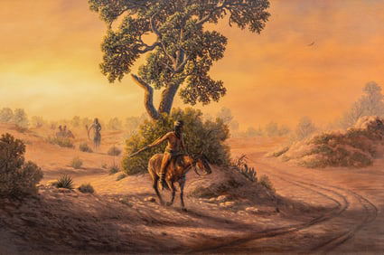 Clinton Baermann, Warrior on Horseback