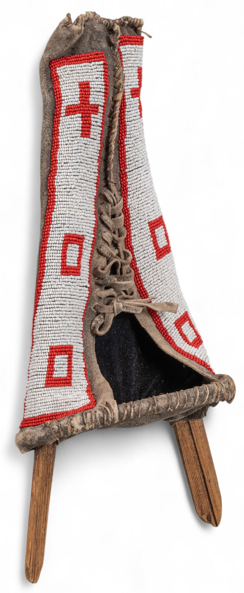 Native American Beaded Child's Crade Board (1 of 6)