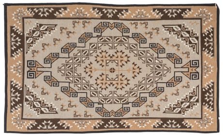 Large Navajo Style Rug, 13 ft. 1 in. x 7 ft. 10 in.