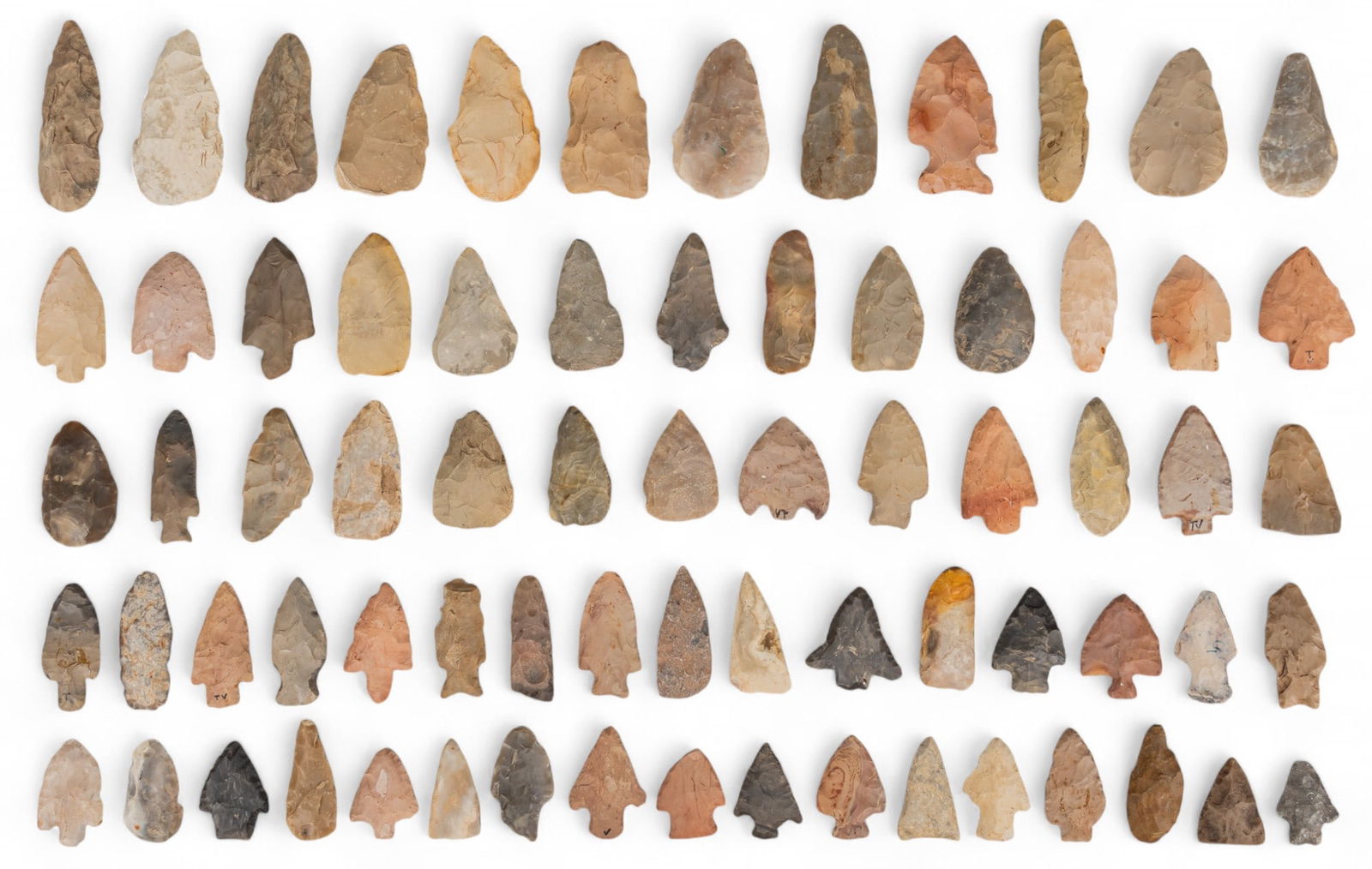 Collection of (75) Assorted Projectile Points (1 of 5)