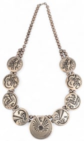 Hopi Sterling Silver Necklace
