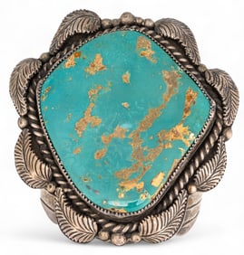 Sterling Silver Turquoise Cuff