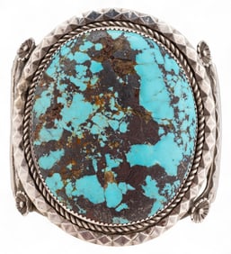 Sterling Silver Turquoise Cuff