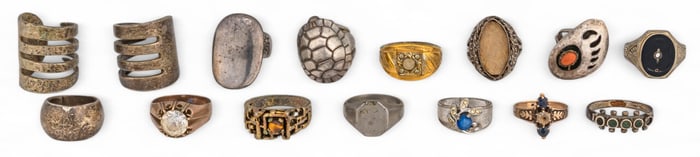 Collection of (15) Rings