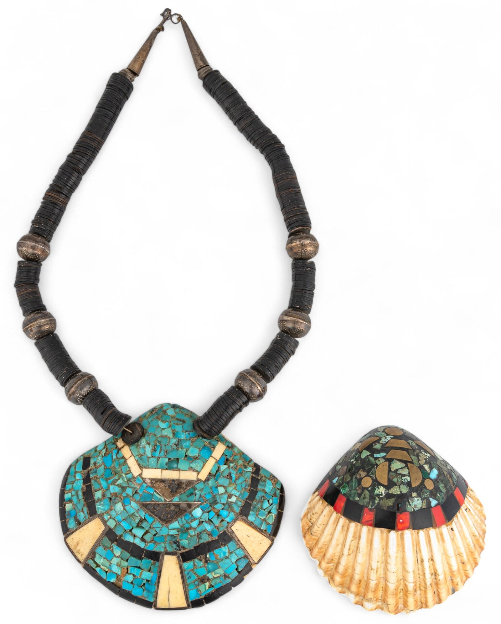 Pair of Shell Jewelry Pieces (1 of 5)