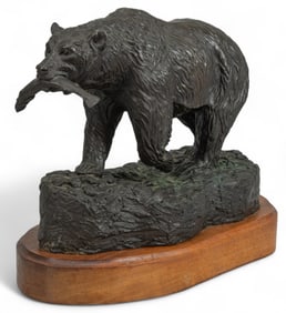 "Alaskan Brown Bear" Bronze