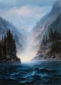 Charles Rhinehart, "Inland Waterway, Alaska"