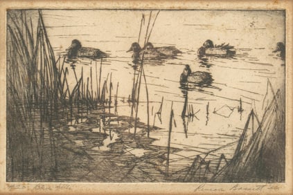 Reveau Bassett, "Blue Bills", 1926