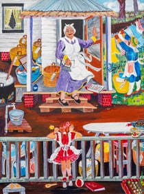 Ruth McCrane, "Sis Ann Ironed and Mrs. Pearl Watched"