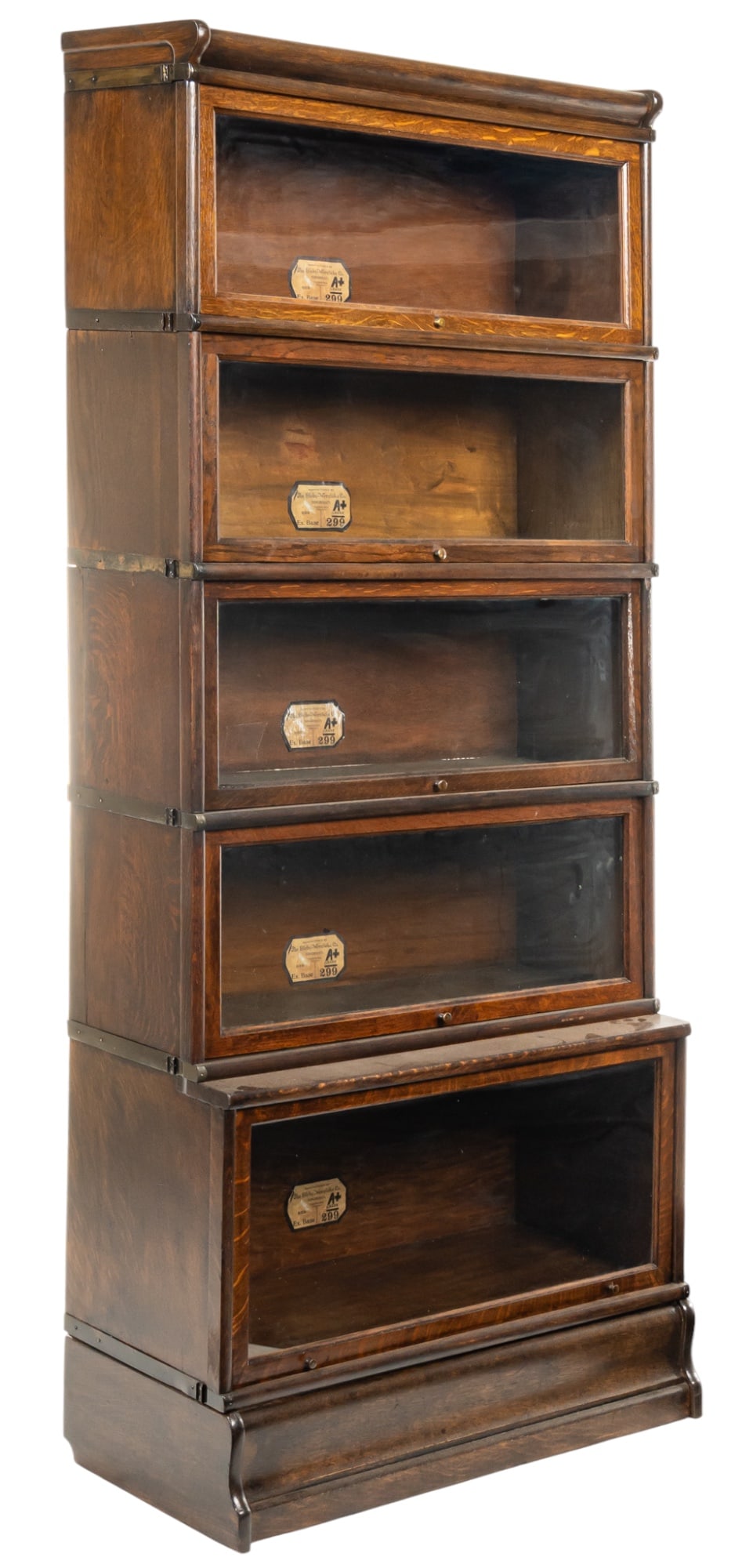 Globe-Wernicke Barrister Bookcase, Five Sections (1 of 7)
