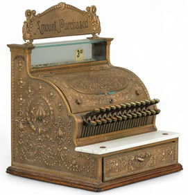 National Cash Register Co. Brass Register
