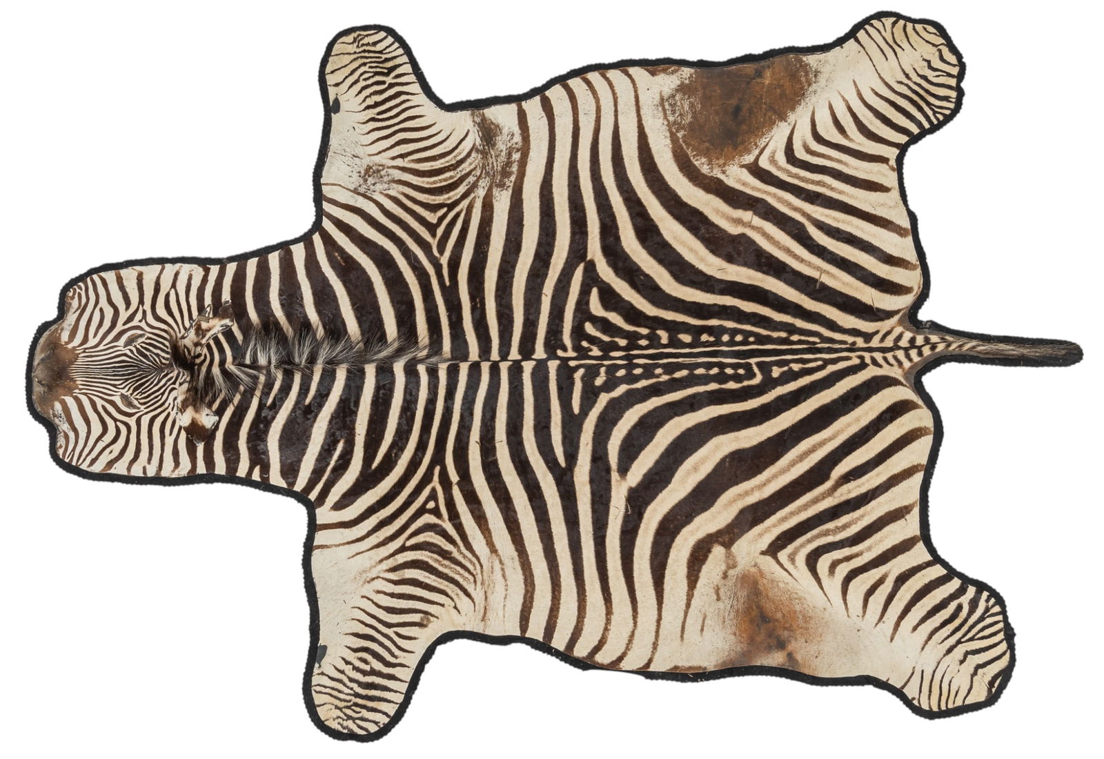Zebra Hide, 10 ft. x 7 ft. 2 in. (1 of 6)