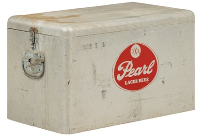 Vintage Pearl Lager Beer Cooler
