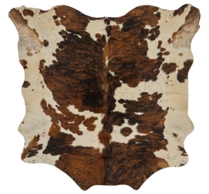 Spotted Cowhide Rug, 7 ft. 4 in. x 7 ft. 7 in.