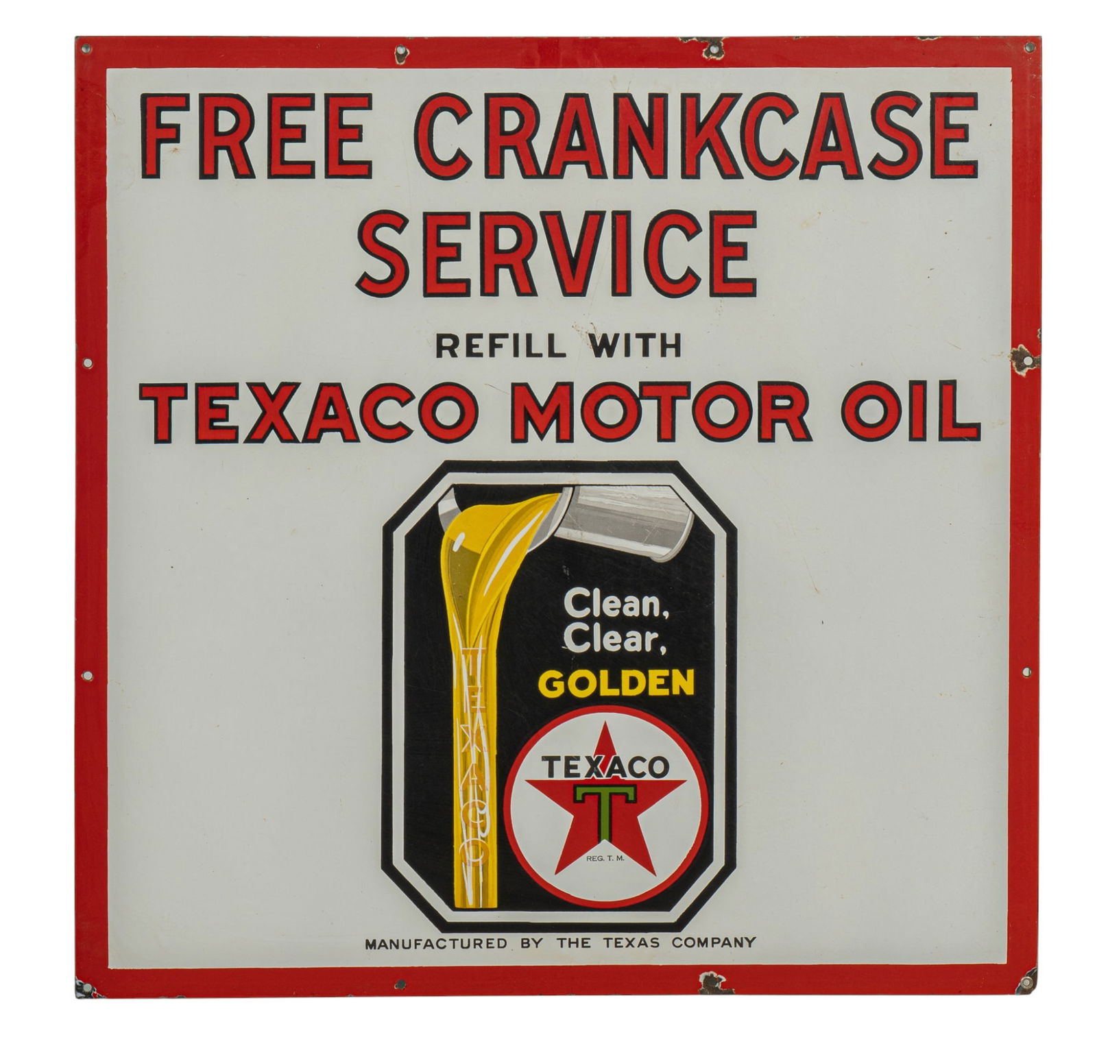 Texaco Porcelain Sign (1 of 5)