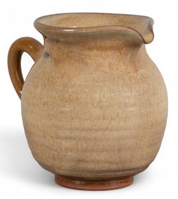 Harding Black, Beige Pitcher, 1978