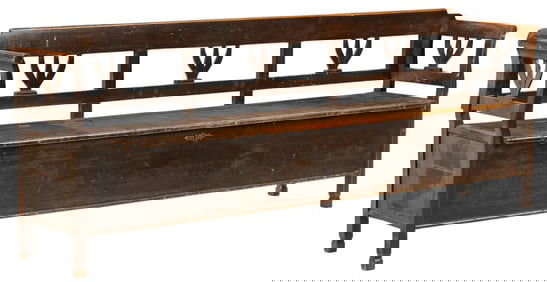 Rustic Storage Bench