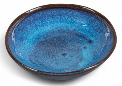 Harding Black, Blue Glazed Bowl1, 1994