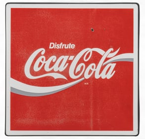 Porcelain Coca-Cola Advertising Sign