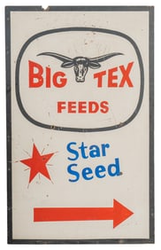 Vintage Star Seed Sign