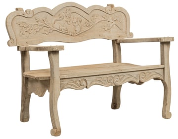 Rustic Outdoor Bench