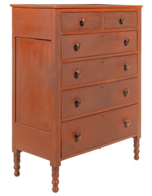 Antique Painted Dresser