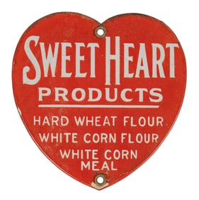 Sweet Heart Products Porcelain Sign