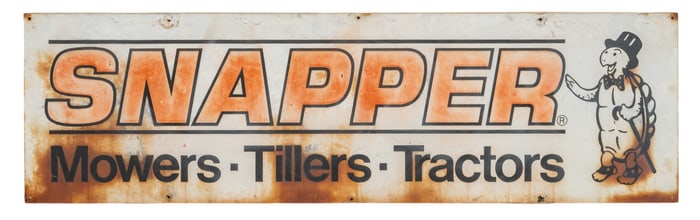 Vintage Snapper Mowers Sign