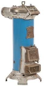 Vintage Elit 174 Blue Enameled Heating Stove