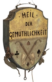 "Heil der Gemuthlichkeit" Light Up Metal Sign