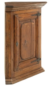 Rustic Corner Cabinet