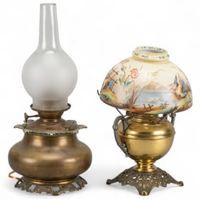 (2) Vintage Lamps