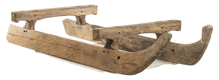 Antique Wooden Sled