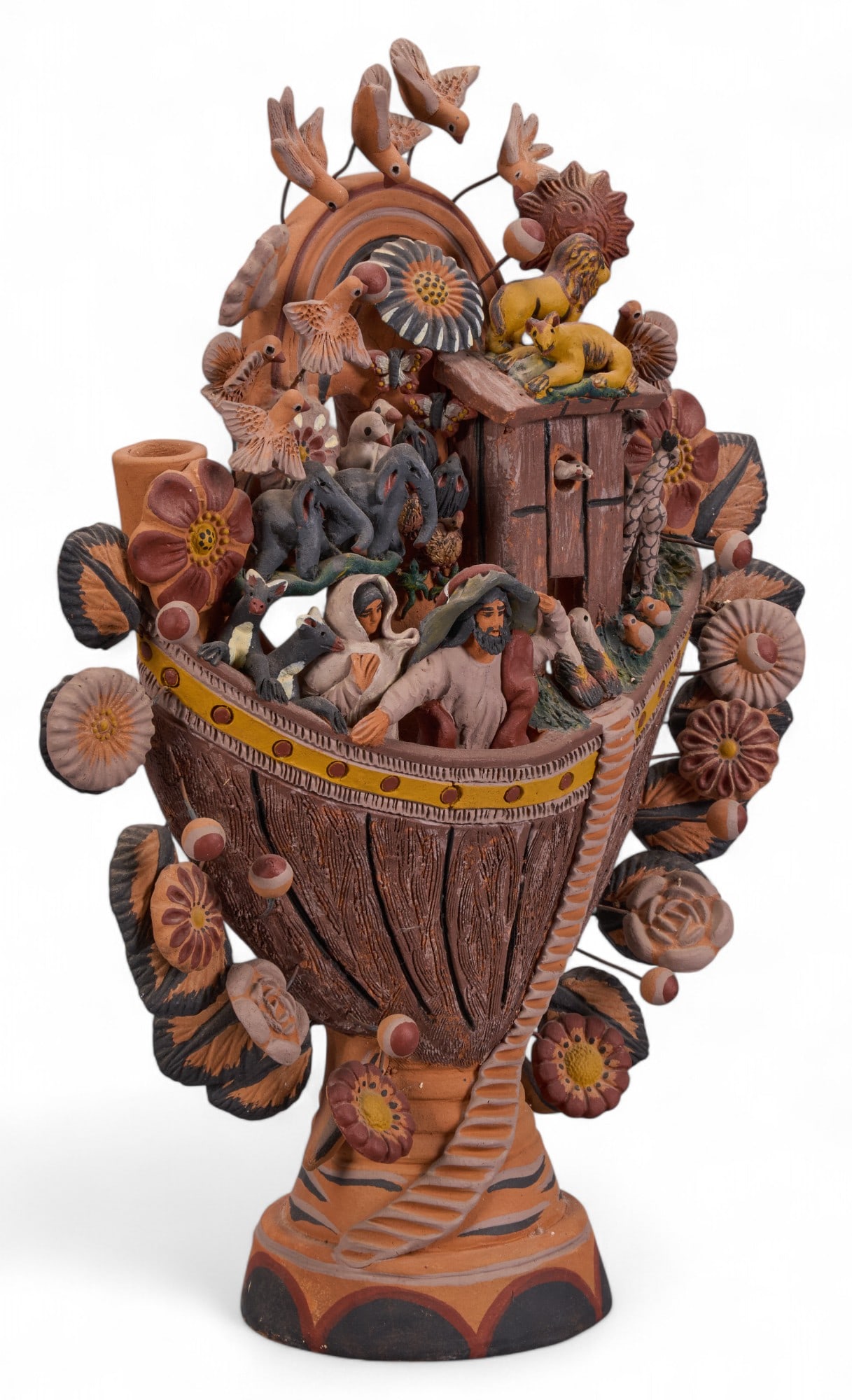 Tiburcio Soteno Fernandez, Noah's Arc Candelabra (1 of 6)