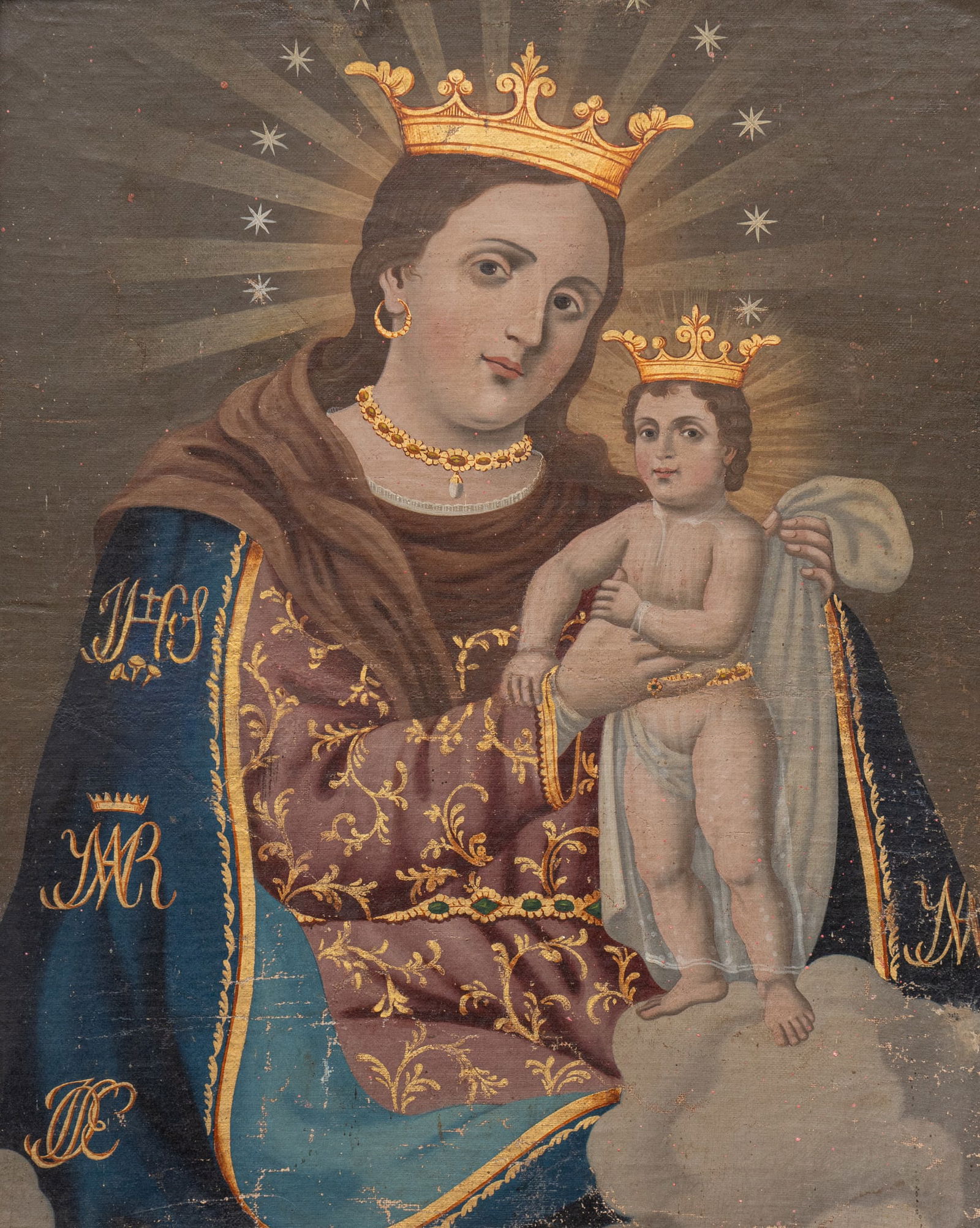 Our Lady of Refuge, Oil Painting (1 of 6)