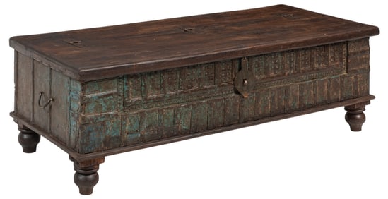 Vintage Metal and Wood Taka Box