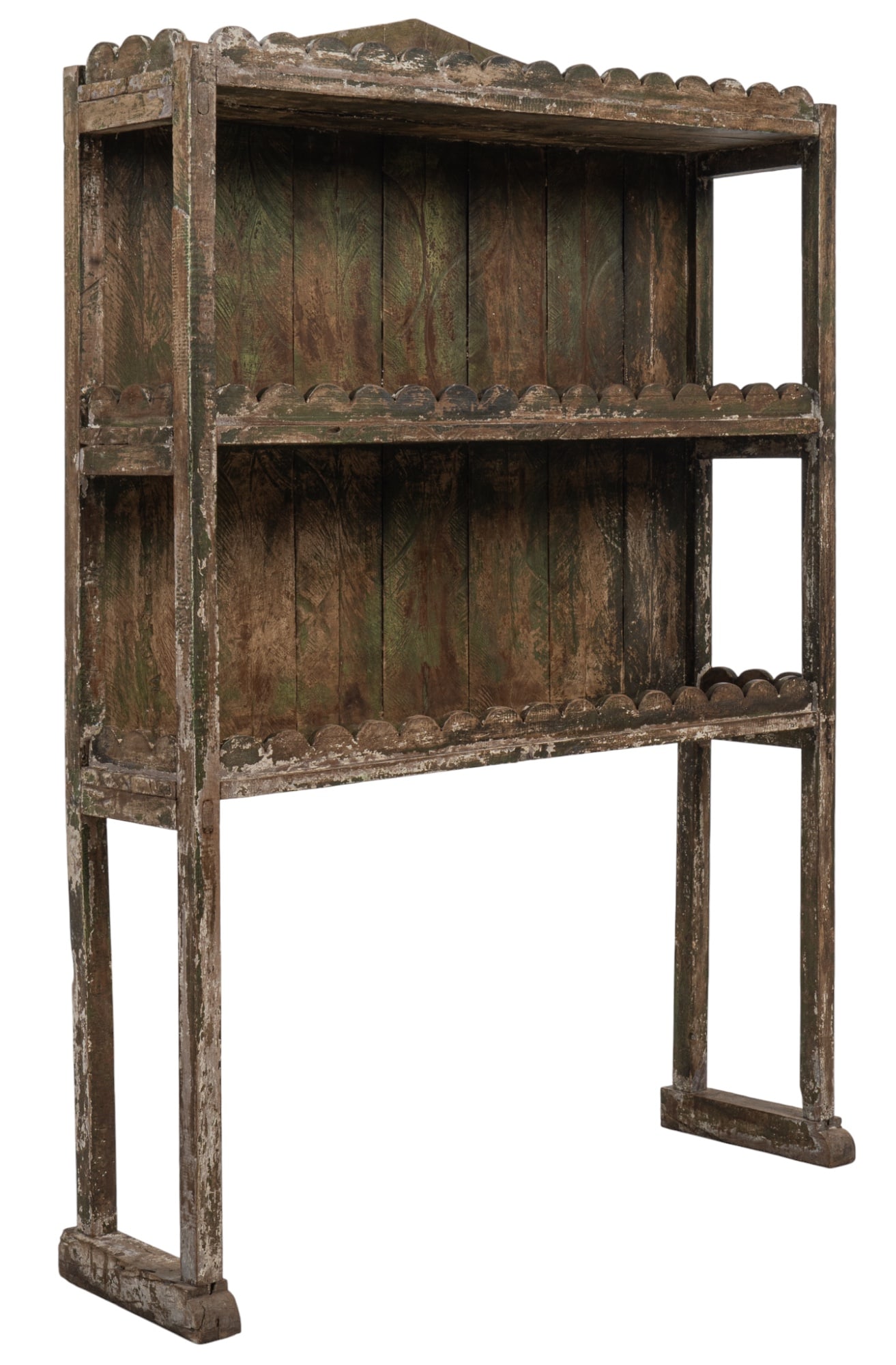 Rustic Wooden Display Shelf (1 of 4)