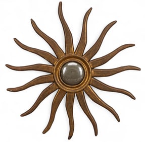 Gilt Sunburst Mirror
