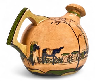 Balbino Lucano Diaz, Very Rare Ceramic Teapot