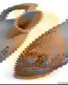Balbino Lucano Diaz, Rare Tlaquapaque Teapot