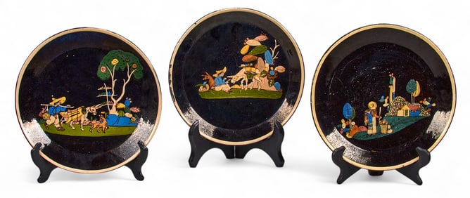 (3) Tonala Plates