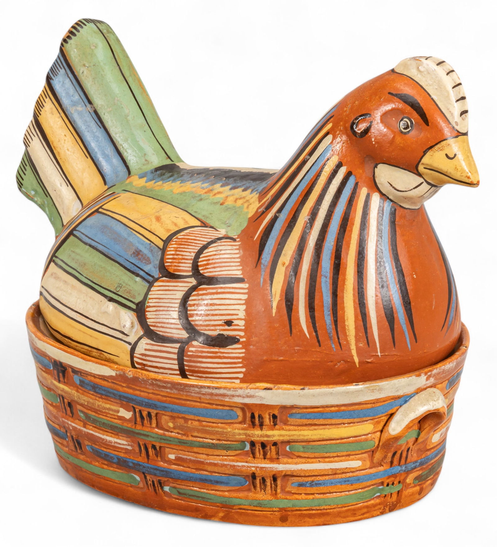 Mexican Ceramic Chicken Casserole Dish (1 of 9)